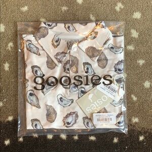 BNWT Goosies Short Sleeve Polo Shirt - Oysters Print Size: 4T